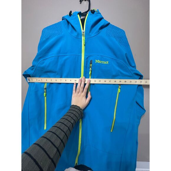 NWOT Marmot Zion Neoshell Polartec Waterproof Hooded Jacket Coat Women's Large - Picture 8 of 12